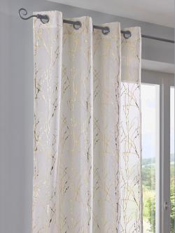 Store décoratif superbe store, couleur couleur or, taille 245x140 cm, marque helline home - helline