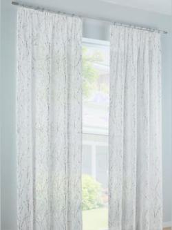 Superbe rideaux, Bande multifonction, couleur : couleur argent, taille 225x140 cm, marque helline home, 100% polyester - helline