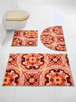 Tapis de bain acrylique facile d'entretien, couleur couleur ivoire, taille 47x50 cm - 45x50 cm, marque helline home - helline