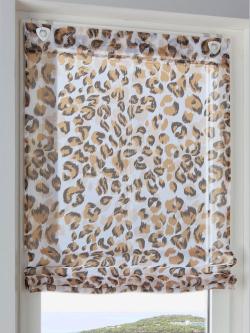 Joli store-bateau, couleur blanc, taille 130x100 cm, marque helline home - helline