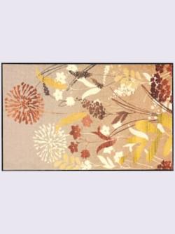 Paillasson imperméable, en intérieur comme en plein air, couleur marron - HELLINE