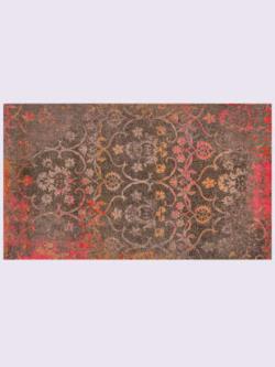 Paillasson pour intérieur et zone extérieure couverte, coleur taupe-multicolore - HELLINE