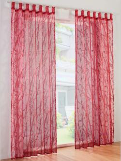 Store décoratif 4 longueurs disponibles, couleur violet, taille 245x140 cm, marque helline home - helline