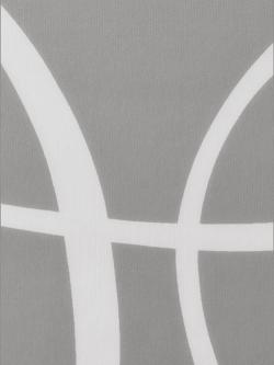 Rideaux motif imprimé, Œillets, couleur : gris moyen à motifs, taille 225x270 cm, marque helline home, 100% polyester - helline