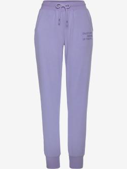 Pantalon de jogging pantalon détente avec imprimé, couleur violet, taille 42/44, marque Buffalo - helline