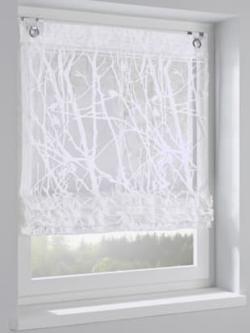 Store-bateau 5 largeurs disponibles, couleur blanc, taille 140x120 cm, marque helline home - helline