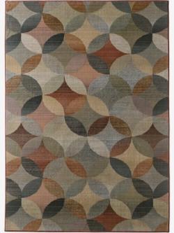 Tapis fabrication mécanique, couleur multicolore - HELLINE