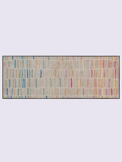 Paillasson pour intérieur et zone extérieure couverte, couleur : marron moyen uni, taille 75x120 cm, marque helline home, 100% polyamide - helline