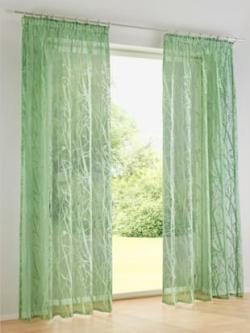 Store décoratif 4 longueurs disponibles, couleur vert, taille 245x140 cm, marque helline home - helline