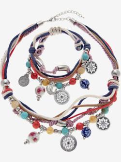 Bijoux superbe ensemble qui met chaque tenue en valeur, couleur bleu, taille 0, marque LASCANA - helline