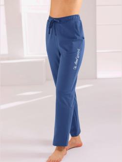 Pantalon jersey fin, couleur bleu, taille 54/56, marque feel good - helline