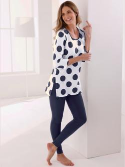 T-shirt long jersey fin, couleur couleur ivoire, taille 42/44, marque feel good - helline