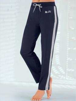 Pantalon de jogging avec broderie, coleur marine - HELLINE