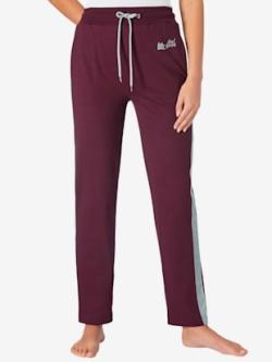 Pantalon de jogging avec broderie, coleur mûre - HELLINE