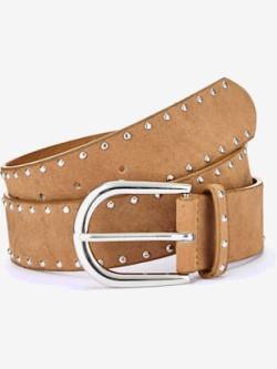 Ceinture hanches ceinture tendance en synthétique velours, couleur marron, taille 105, marque LASCANA - helline