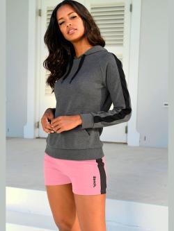 Short décontracté short d'intérieur sportif, couleur rose, taille 38/40, marque Bench. Loungewear - helline