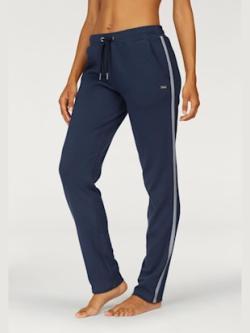 Pantalon d'intérieur sweatshirt avec bandes latérales métalliques, couleur bleu, taille 58/60, marque Bench. Loungewear - helline