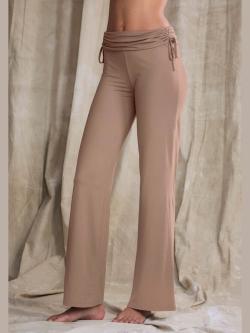 Panty legging avec jambes évasées, couleur marron, taille 40, marque LASCANA - helline
