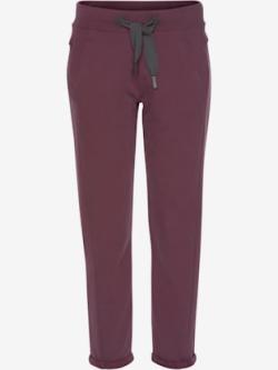 Pantalon molletonné, couleur violet, taille L (42), marque Elbsand - helline