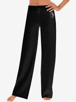Pantalon bien-être, coleur noir - HELLINE