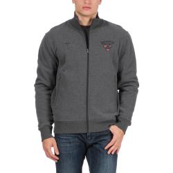 Sweat de rugby zippé gris Maison de Rugby