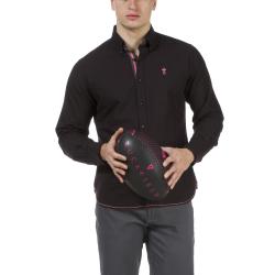 Chemise noire Maison de Rugby