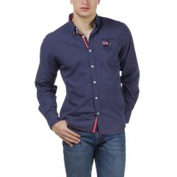 Chemise homme aventure bleue