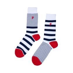 Chaussettes rayées homme