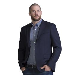 Veste homme ville marine