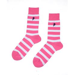 Chaussettes club rose