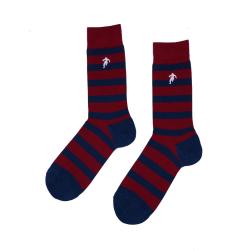 Chaussettes club bordeaux