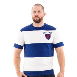 T-shirt bleu rugby héritage