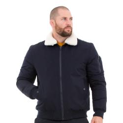 Blouson épais fausse fourrure