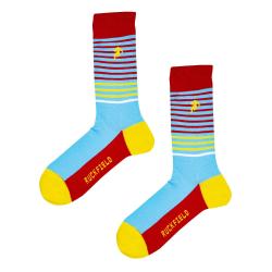Chaussettes à fines rayures