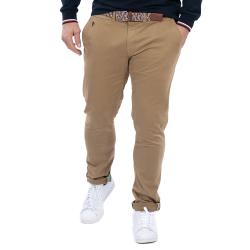 Pantalon chino essentiels beige foncé