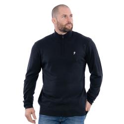 Pull Camionneur Ruckfield laine Mérinos noir