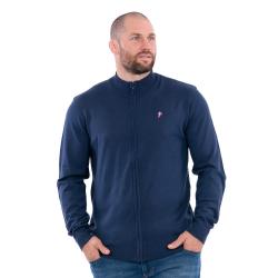 Gilet Ruckfield Laine Mérinos Marine