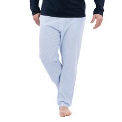 PyjamaRuckfield à manches longues rugby Vichy marine