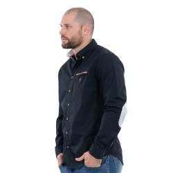 Chemise Ruckfield Rugby Elégance à manches longues bleu marine