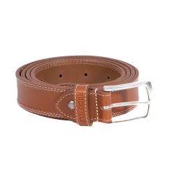 Ceinture Ruckfield Rugby Elégance en cuir marron