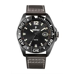 Montre analogique acier