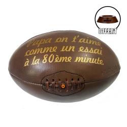 Ballon Papa on t\'aime comme un essai à la 80ème minute !
