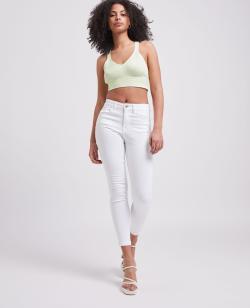 Jean skinny push up Femme - Couleur blanc - Taille 38 - Jean Femme - PIMKIE