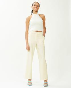 Pantalon de costume droit Femme - Couleur marron - Taille 38 - Femme - PIMKIE
