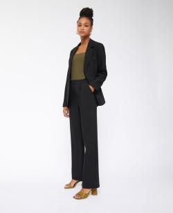 Pantalon droit city Femme - Couleur noir - Taille 36 - Pantalon Femme - PIMKIE