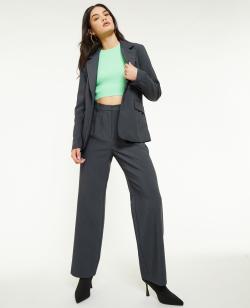 Pantalon droit city Femme - Couleur gris - Taille 40 - Pantalon Femme - PIMKIE