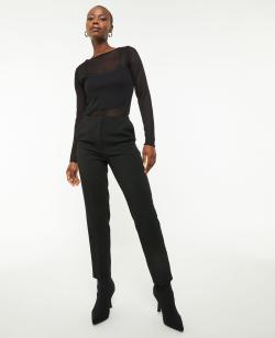 Pantalon cigarette Femme - Couleur noir - Taille 34 - Pantalon Femme - PIMKIE