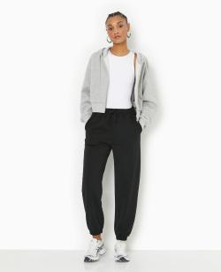 Pantalon de jogging en molleton Femme - Couleur noir - Taille XL - Pantalon Femme - PIMKIE