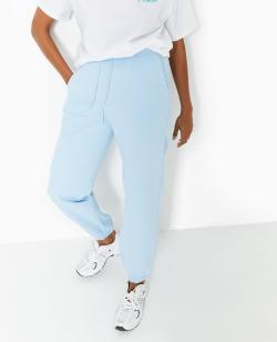 Pantalon de jogging en molleton Femme - Couleur bleu - Taille M - Pantalon Femme - PIMKIE