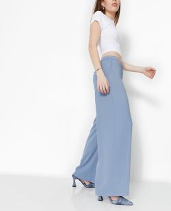 Pantalon droit et large Femme - Couleur bleu - Taille 38 - Pantalon Femme - PIMKIE